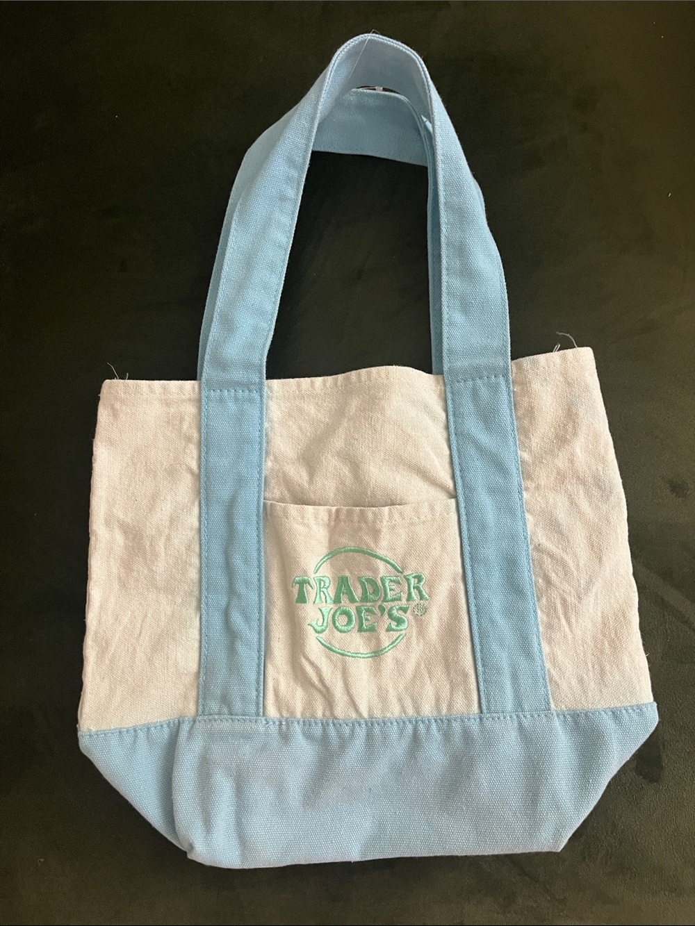 USED Trader Joes mini Tote Bag